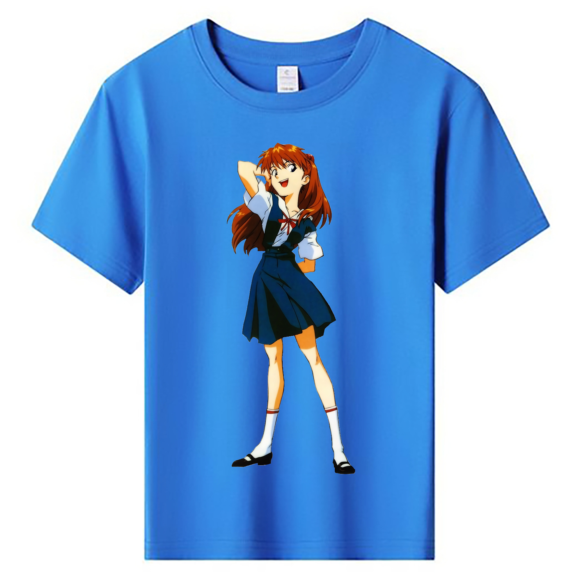 （画像用） EVA 新世紀エヴァンゲリオン 綿100％キッズTシャツ（フロントプリント）